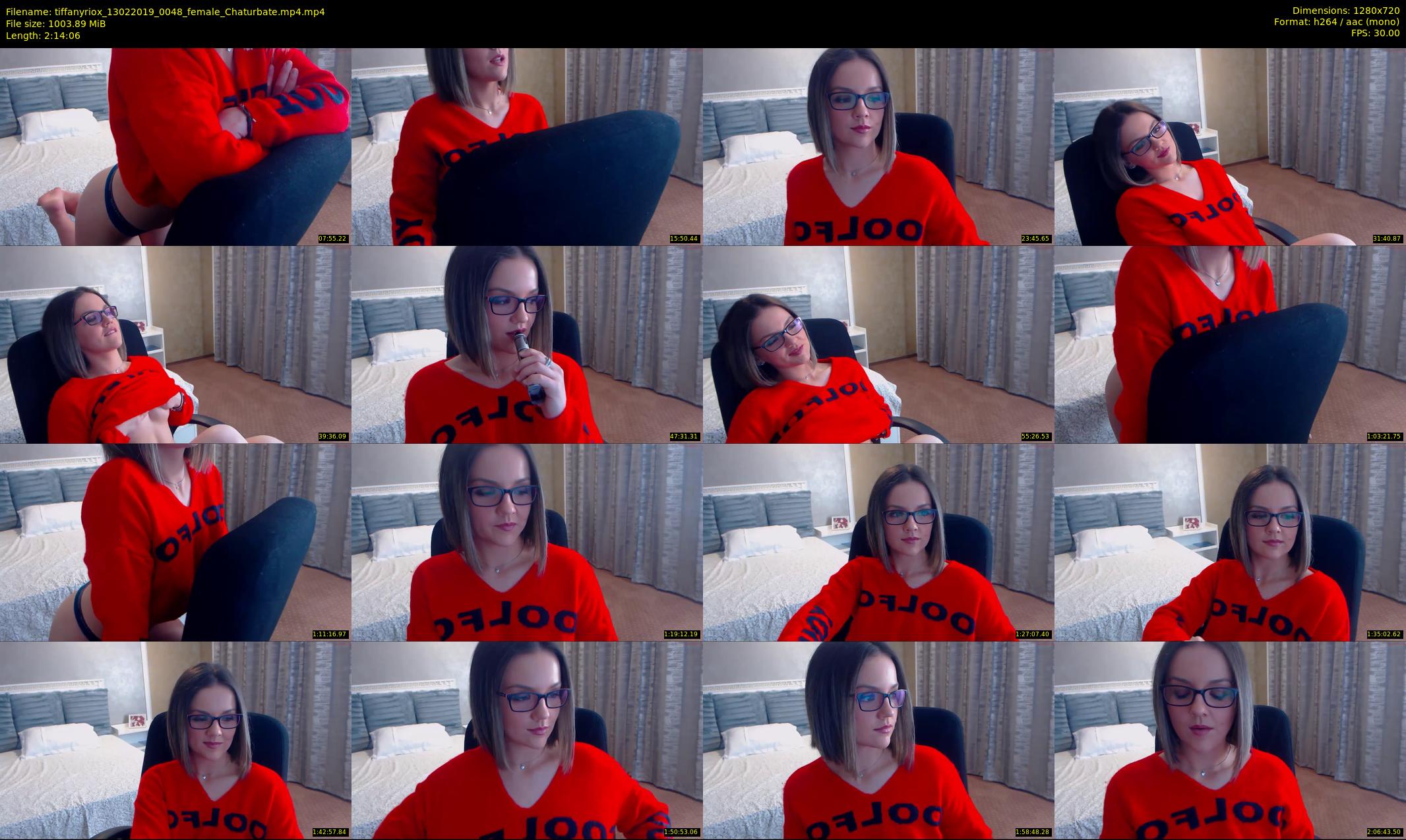 tiffanyriox — 135 minute Chaturbate female cam show recording, 720p, Feb 13, 2019