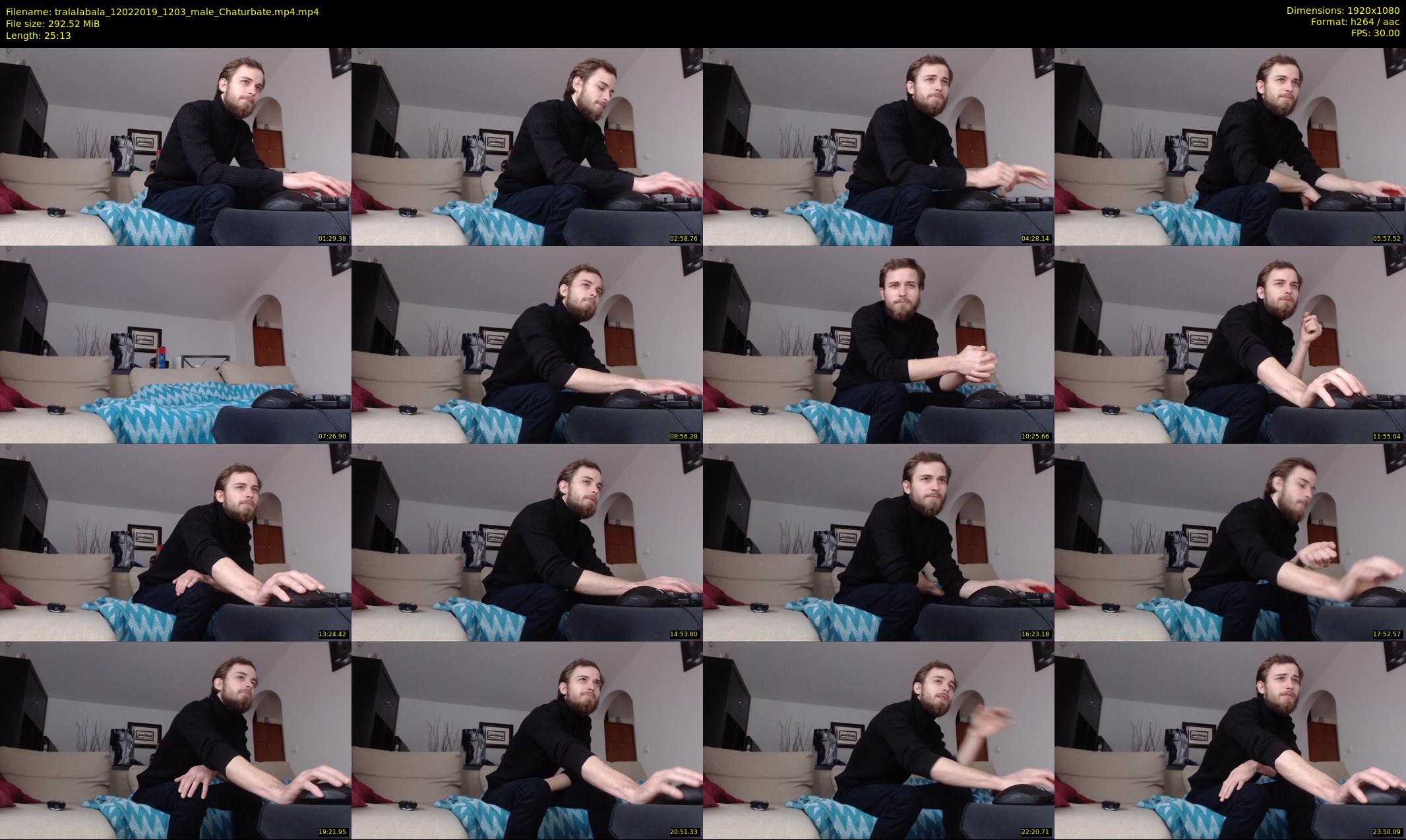 tralalabala — 26 minute Chaturbate male cam show recording, 1080p, Feb 12, 2019