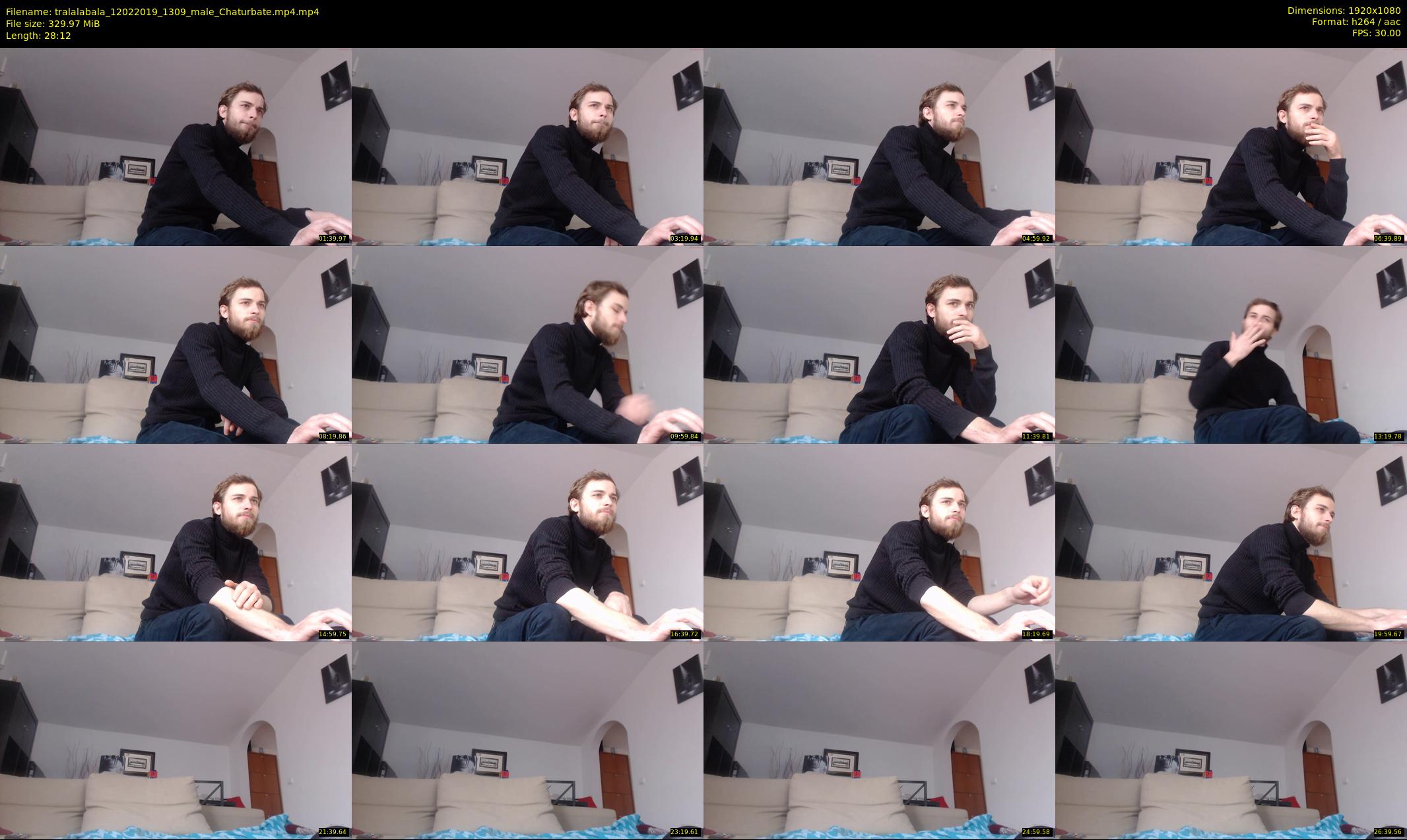 tralalabala — 29 minute Chaturbate male cam show recording, 1080p, Feb 12, 2019
