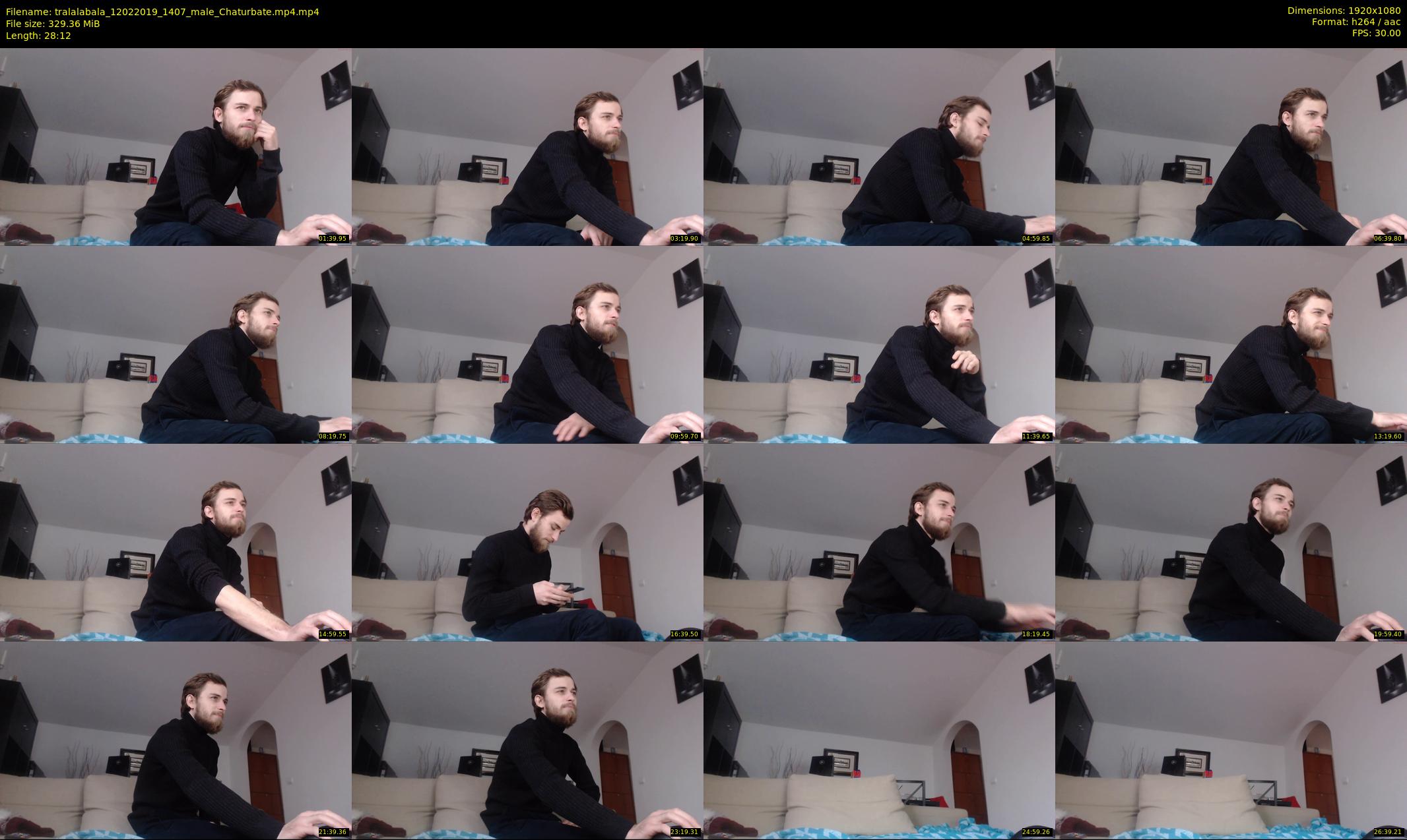 tralalabala — 29 minute Chaturbate male cam show recording, 1080p, Feb 12, 2019