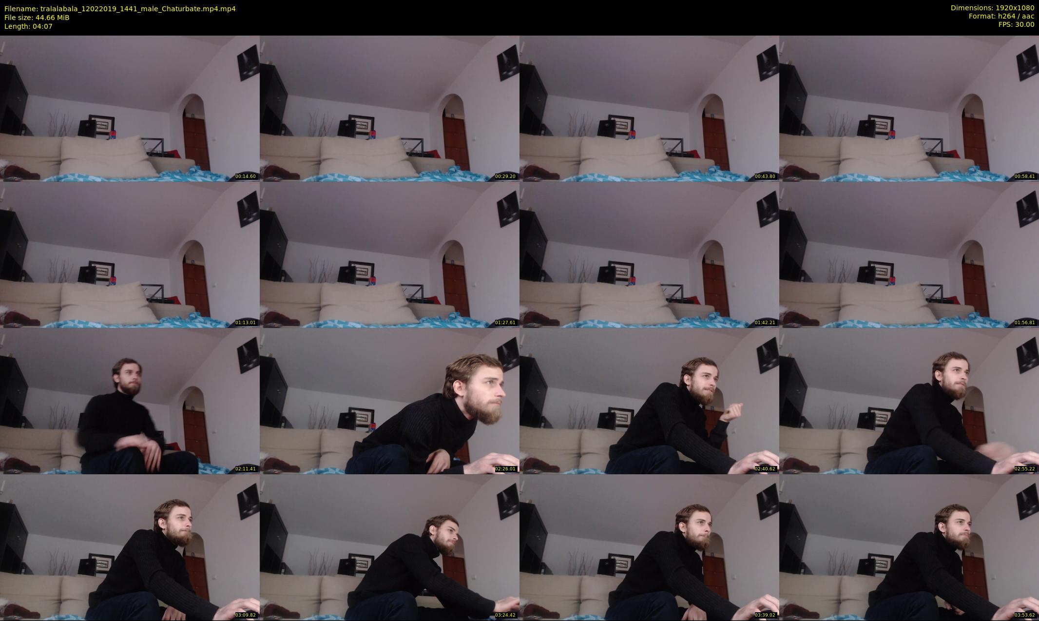 tralalabala — 5 minute Chaturbate male cam show recording, 1080p, Feb 12, 2019