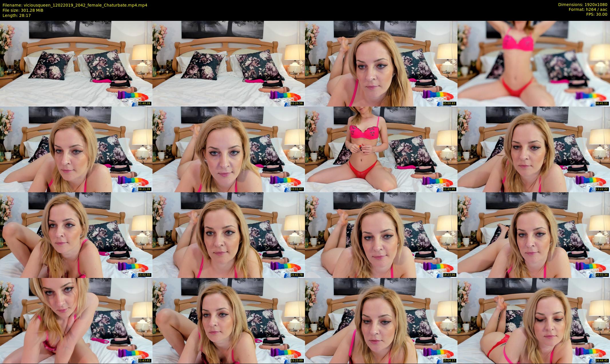 viciousqueen — 29 minute Chaturbate female cam show recording, 1080p, Feb 12, 2019