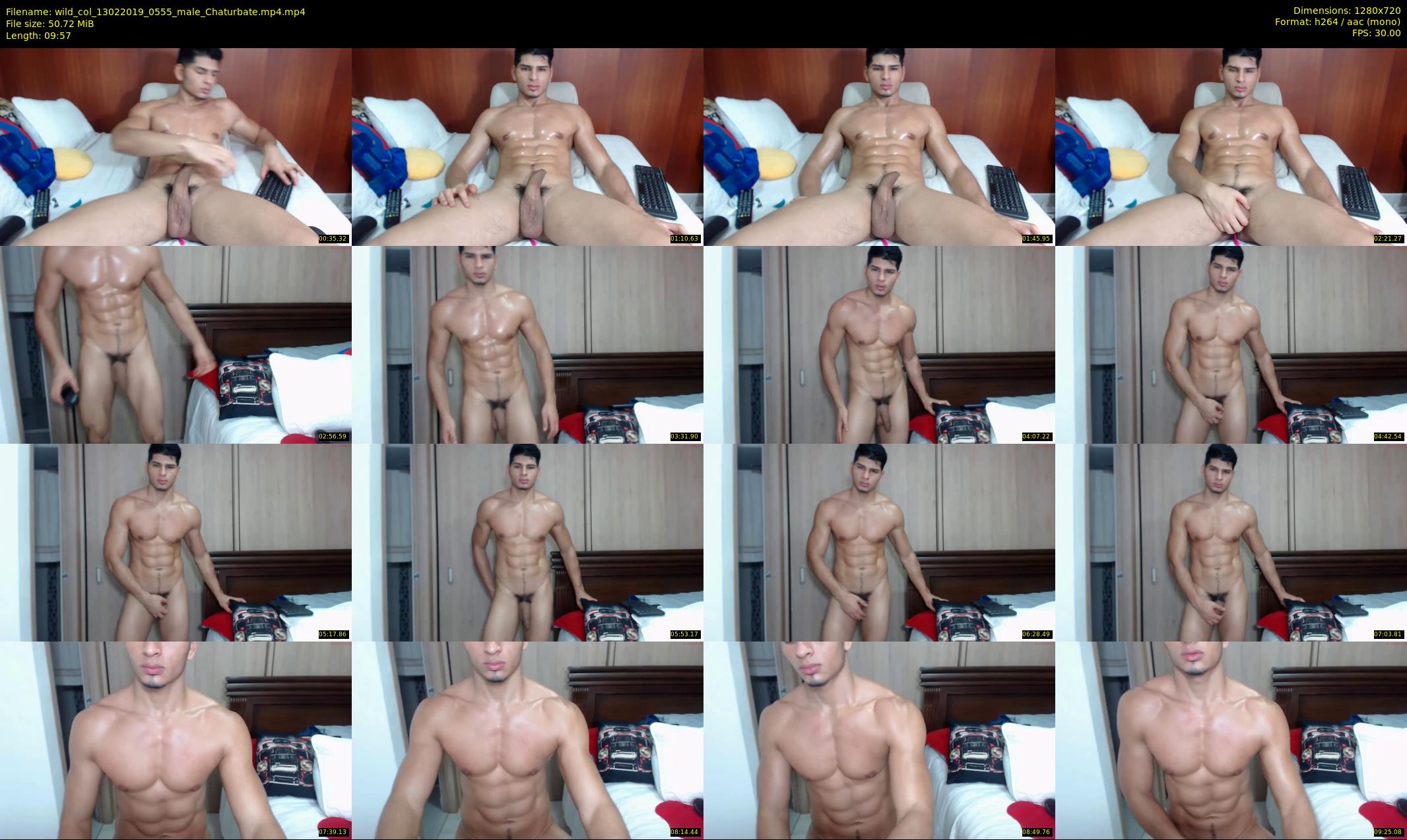 wild_col — 10 minute Chaturbate male cam show recording, 720p, Feb 13, 2019