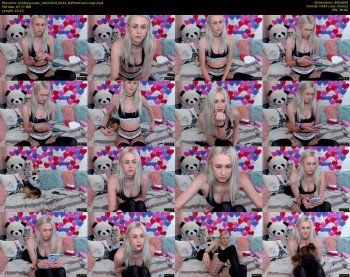 AshleyyLovee — 21 minute MyFreeCams cam show recording, 480p, Feb 14, 2019
