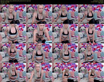 AshleyyLovee — 12 minute MyFreeCams cam show recording, 480p, Feb 14, 2019