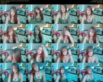 H3llok1tty — 35 minute MyFreeCams cam show recording, SD, Feb 13, 2019