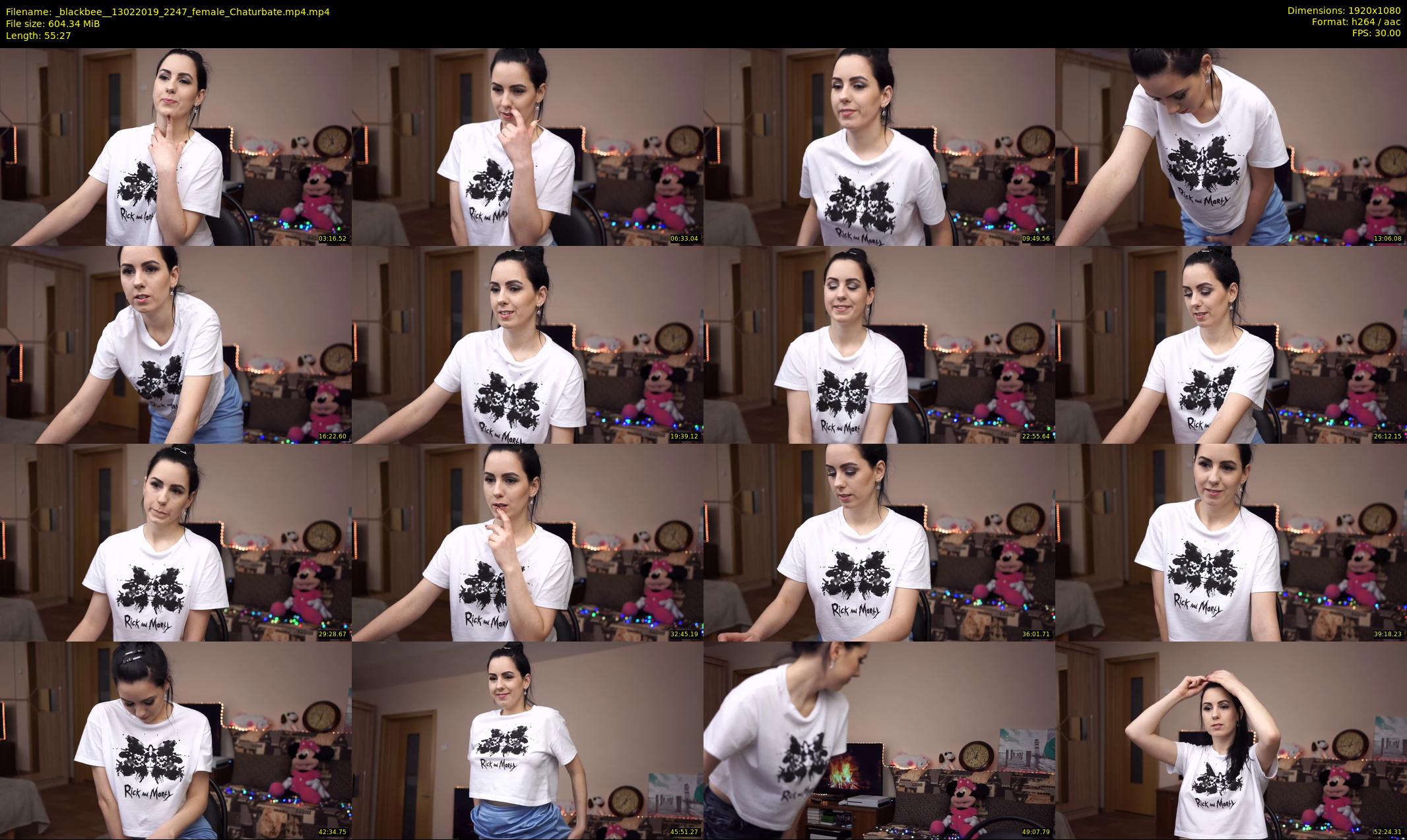 _blackbee_ — 56 minute Chaturbate female cam show recording, 1080p, Feb 13, 2019