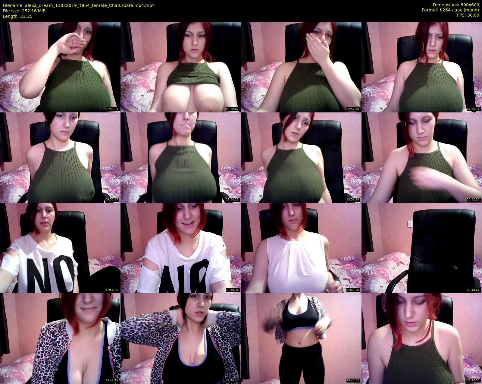 alexa_dream — 34 minute Chaturbate female cam show recording, 480p, Feb 13, 2019