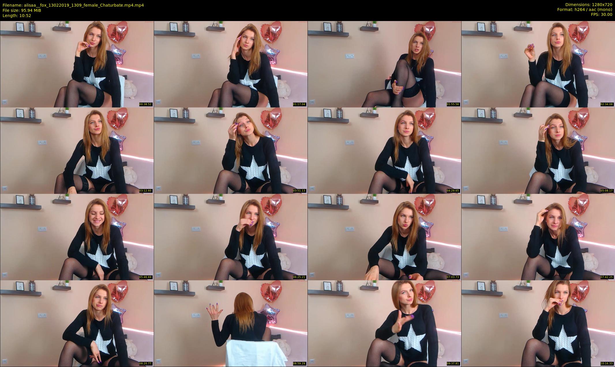 alisaa__fox — 11 minute Chaturbate female cam show recording, 720p, Feb 13, 2019