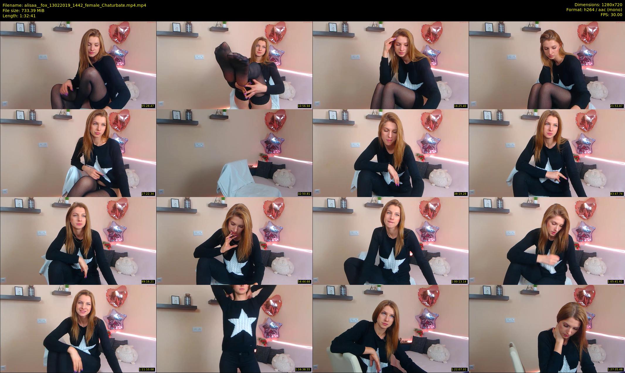 alisaa__fox — 93 minute Chaturbate female cam show recording, 720p, Feb 13, 2019