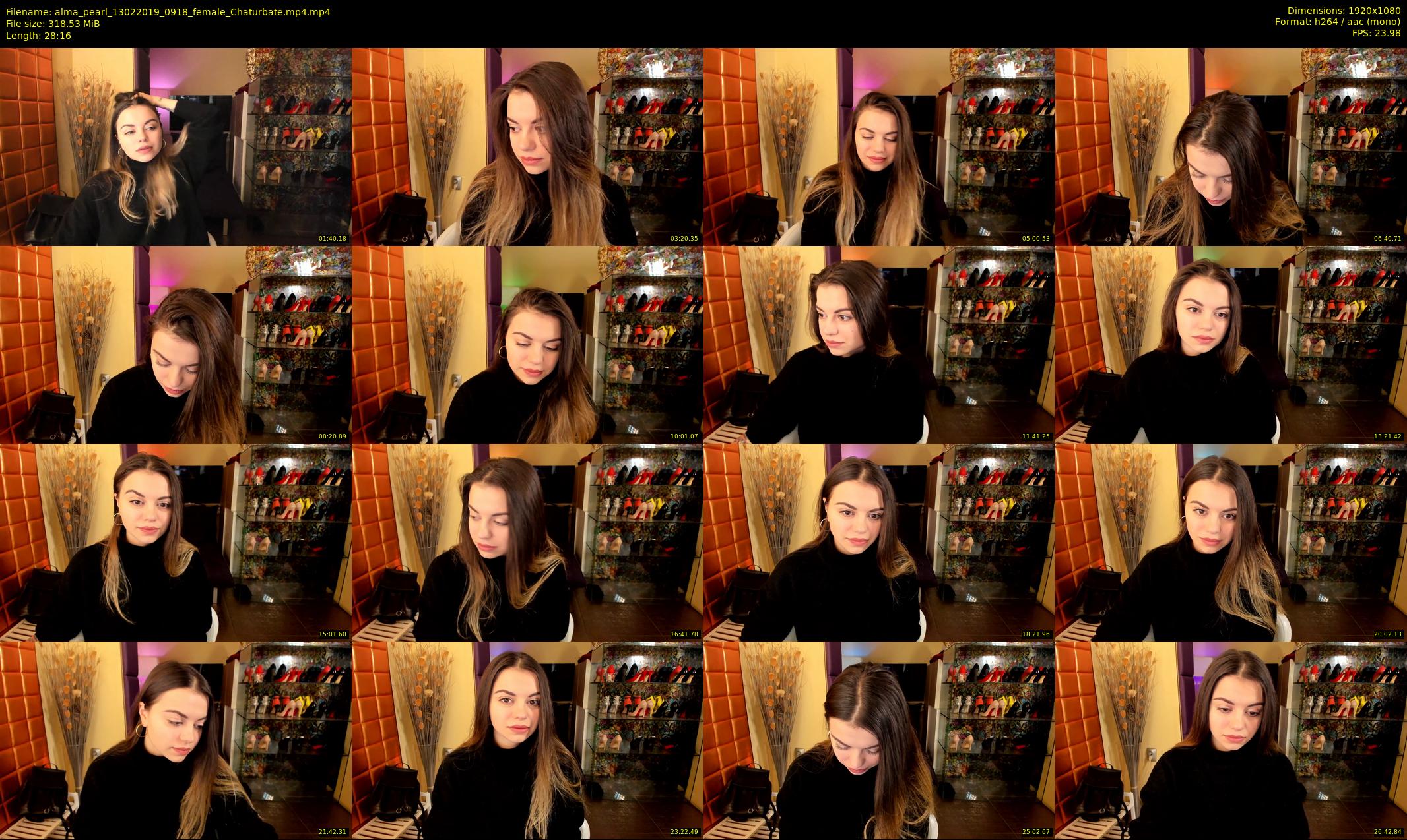 alma_pearl — 29 minute Chaturbate female cam show recording, 1080p, Feb 13, 2019