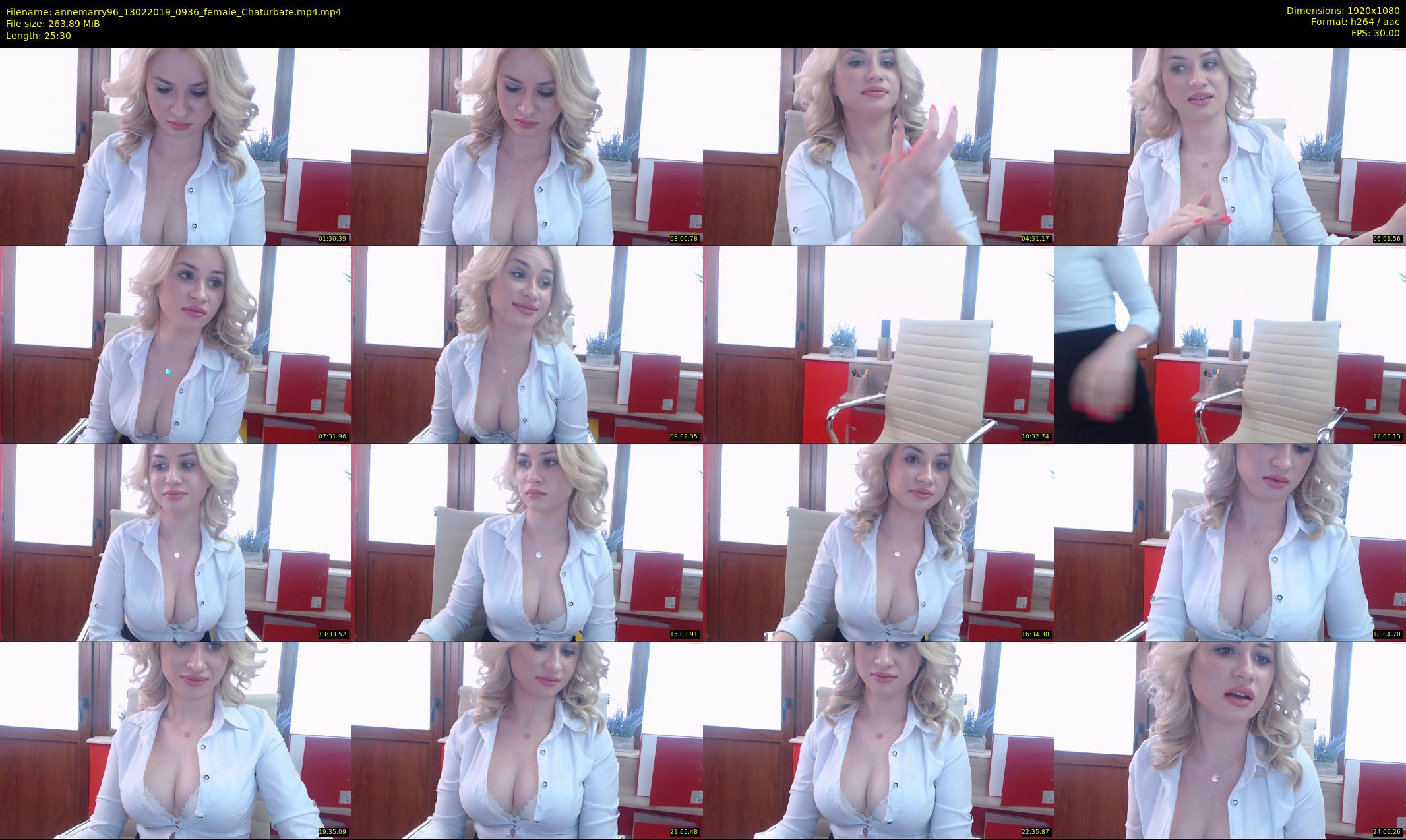 annemarry96 — 26 minute Chaturbate female cam show recording, 1080p, Feb 13, 2019