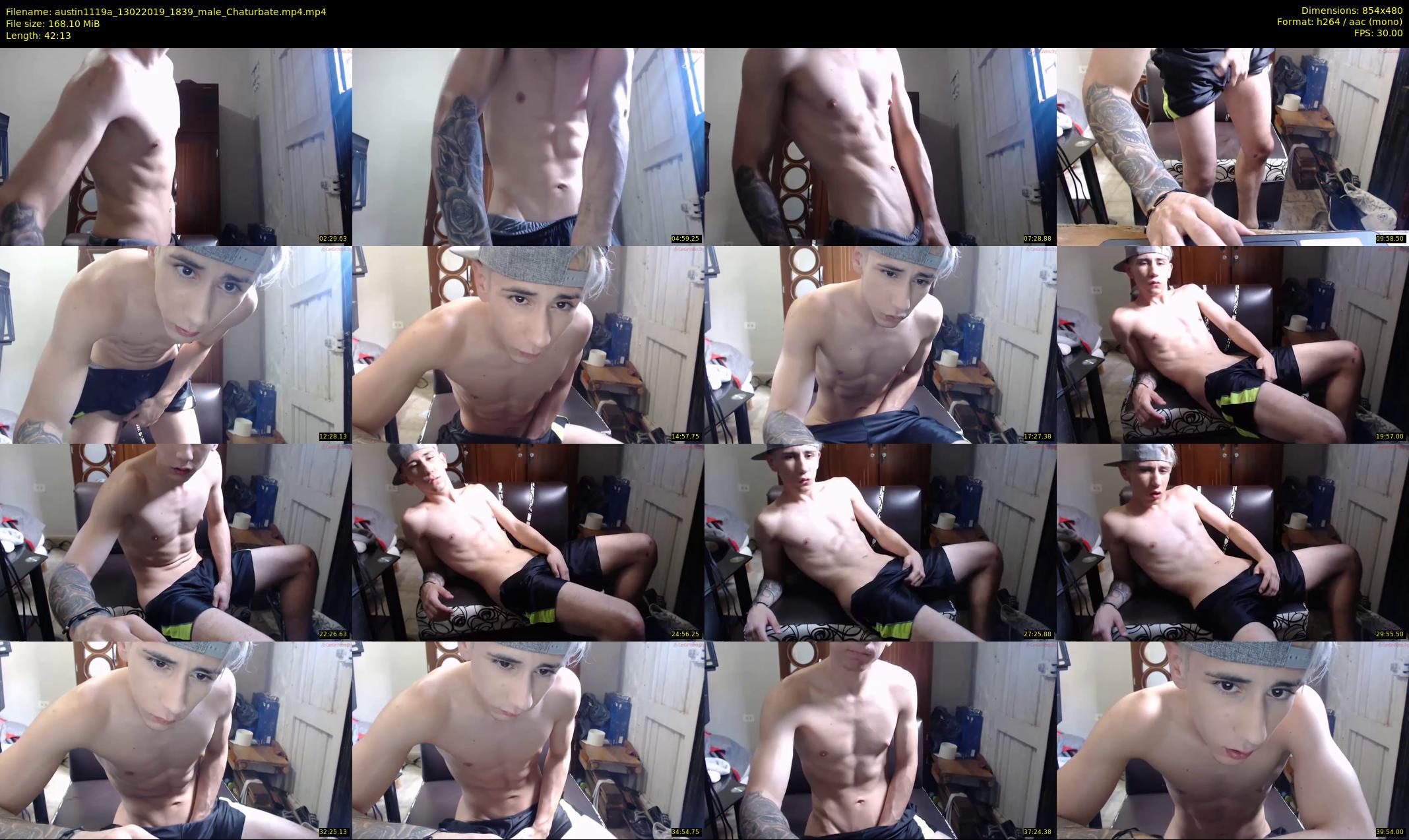 austin1119a — 43 minute Chaturbate male cam show recording, 480p, Feb 13, 2019
