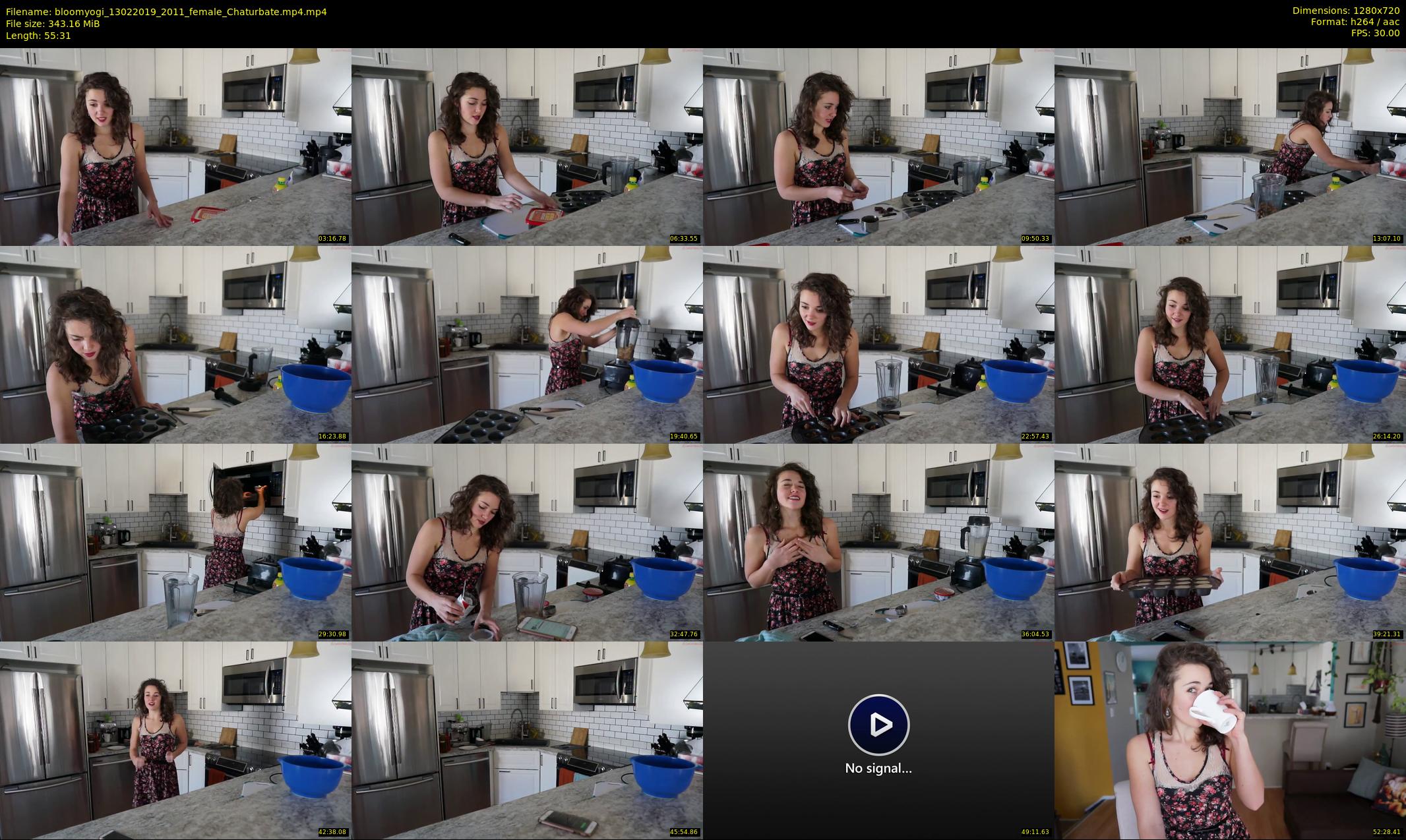 bloomyogi — 56 minute Chaturbate female cam show recording, 720p, Feb 13, 2019