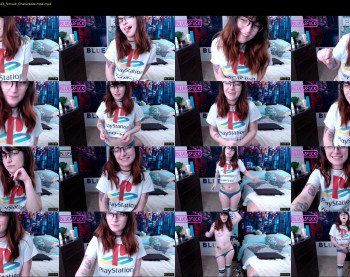 blueasfuck — 56 minute Chaturbate female cam show recording, 1080p, Feb 14, 2019