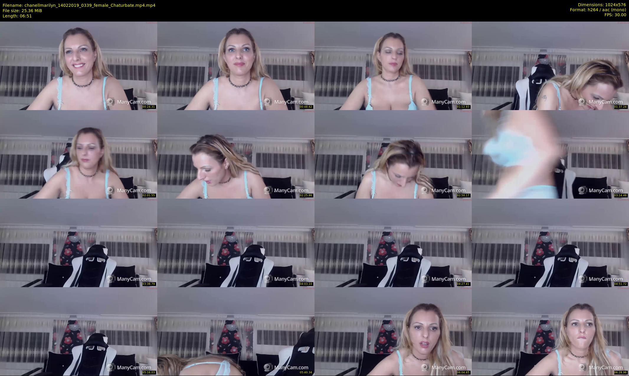chanellmarilyn — 7 minute Chaturbate female cam show recording, 480p, Feb 14, 2019