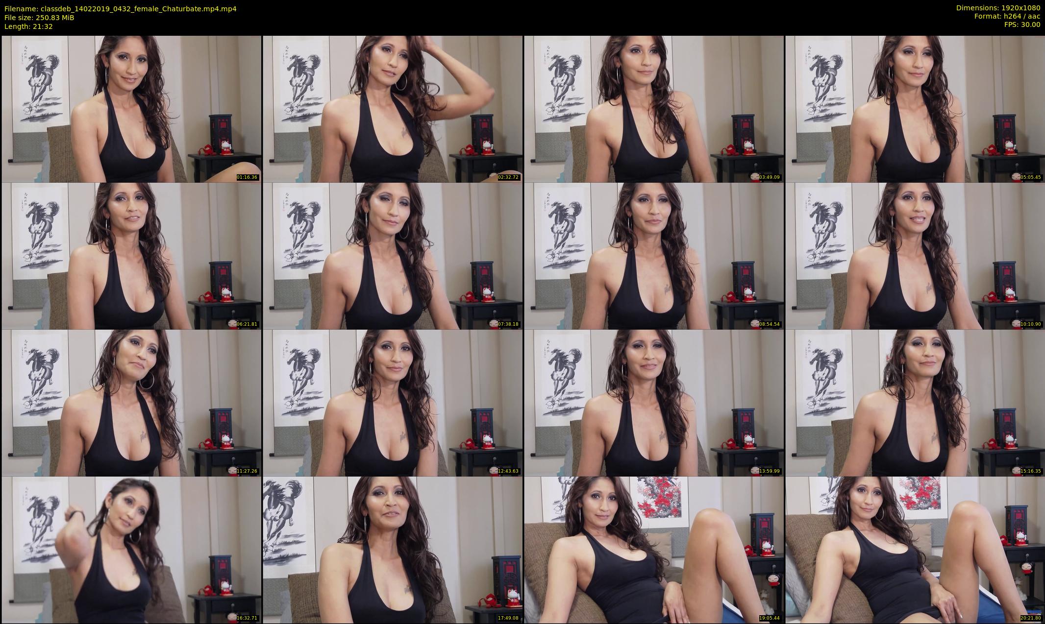 classdeb — 22 minute Chaturbate female cam show recording, 1080p, Feb 14, 2019