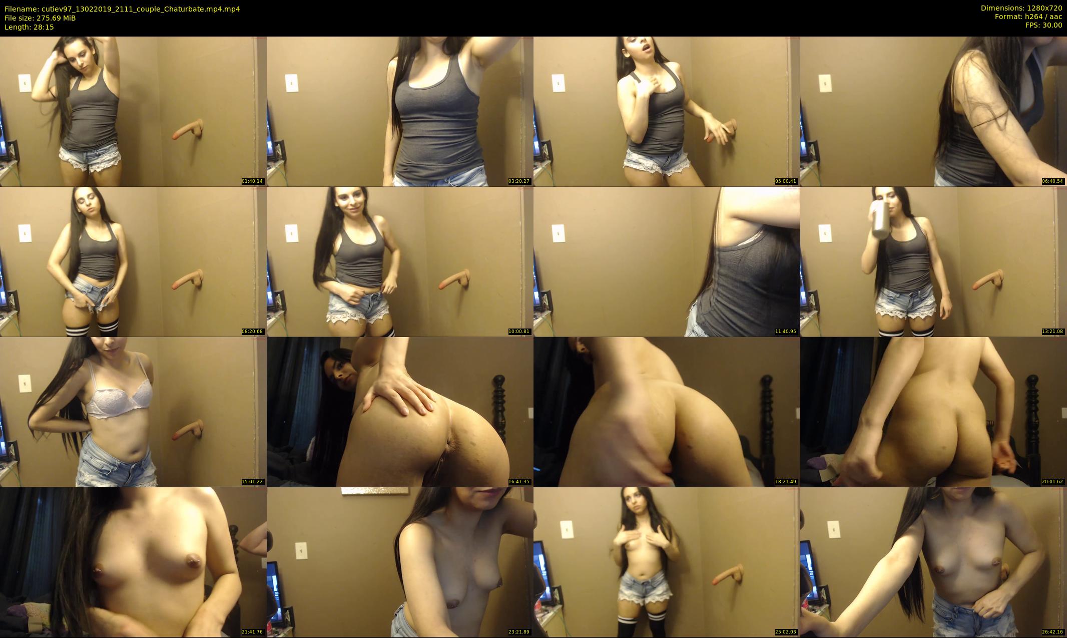 cutiev97 — 29 minute Chaturbate couple cam show recording, 720p, Feb 13, 2019