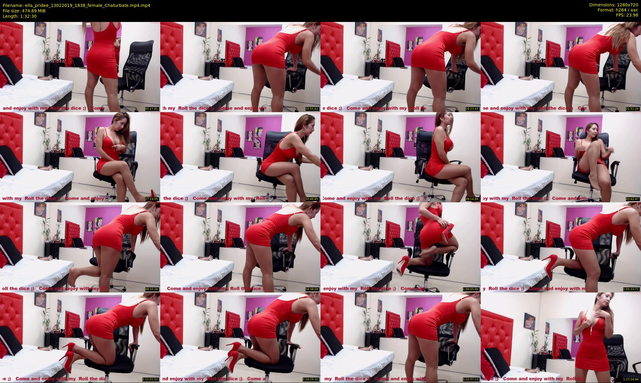 ella_pridee — 93 minute Chaturbate female cam show recording, 720p, Feb 13, 2019