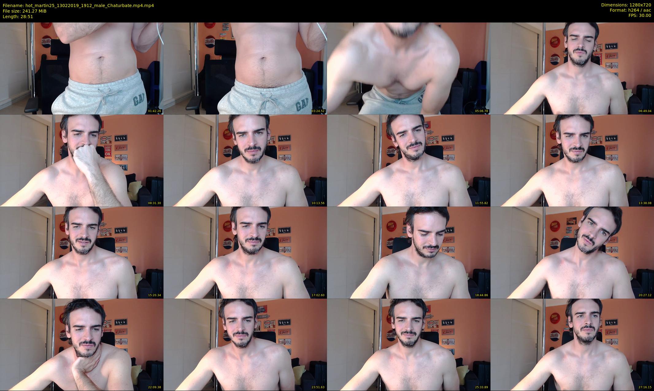 hot_martin25 — 29 minute Chaturbate male cam show recording, 720p, Feb 13, 2019