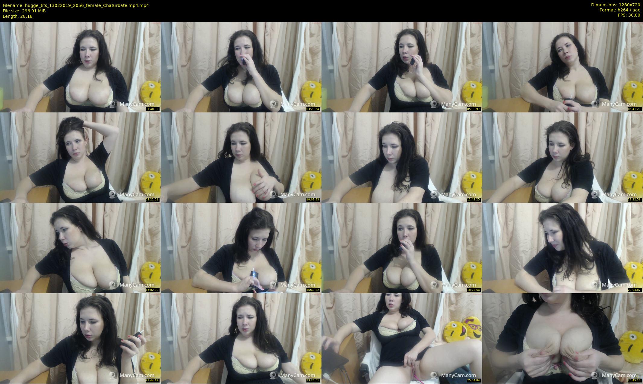 hugge_tits — 29 minute Chaturbate female cam show recording, 720p, Feb 13, 2019