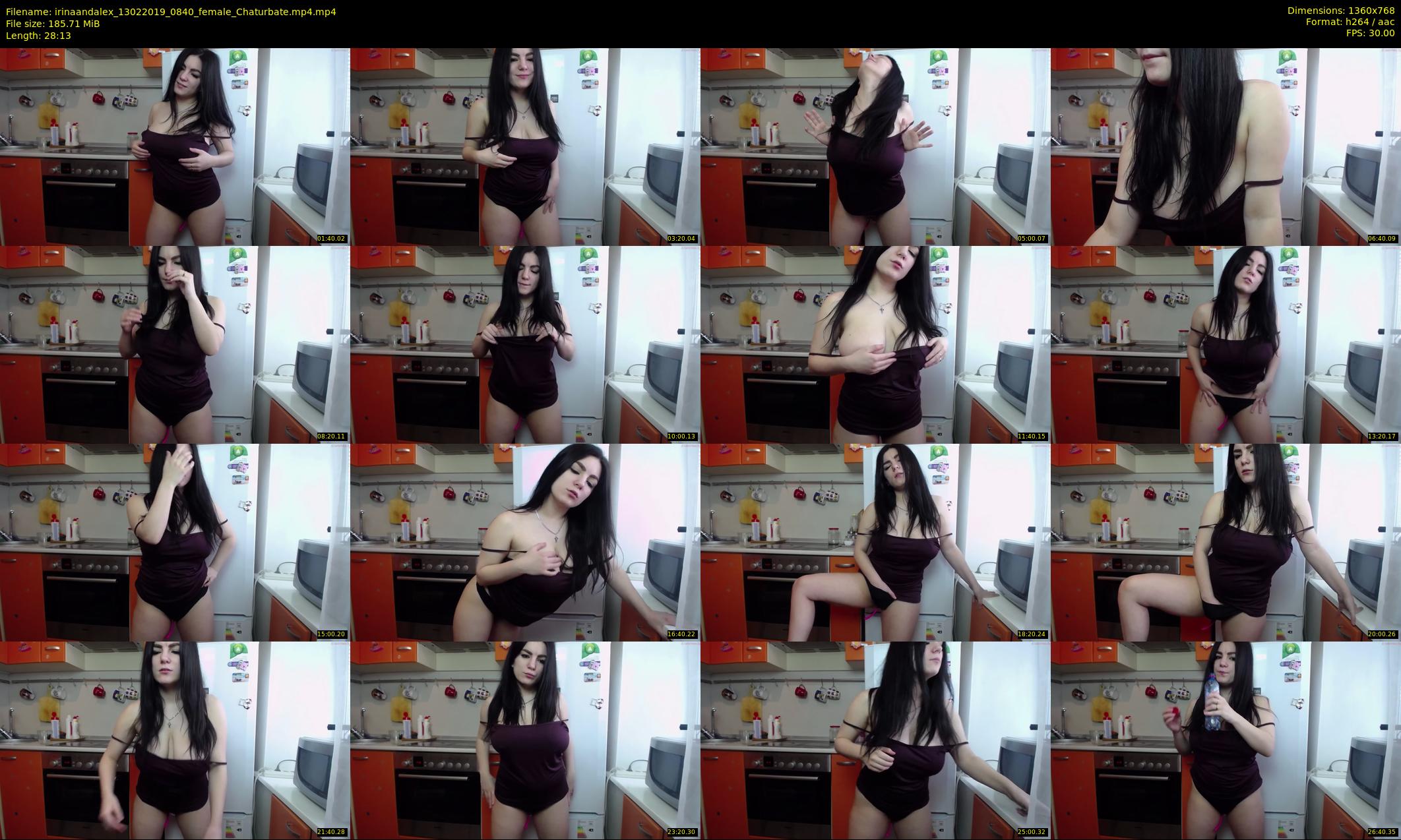 irinaandalex — 29 minute Chaturbate couple cam show recording, 720p, Feb 13, 2019
