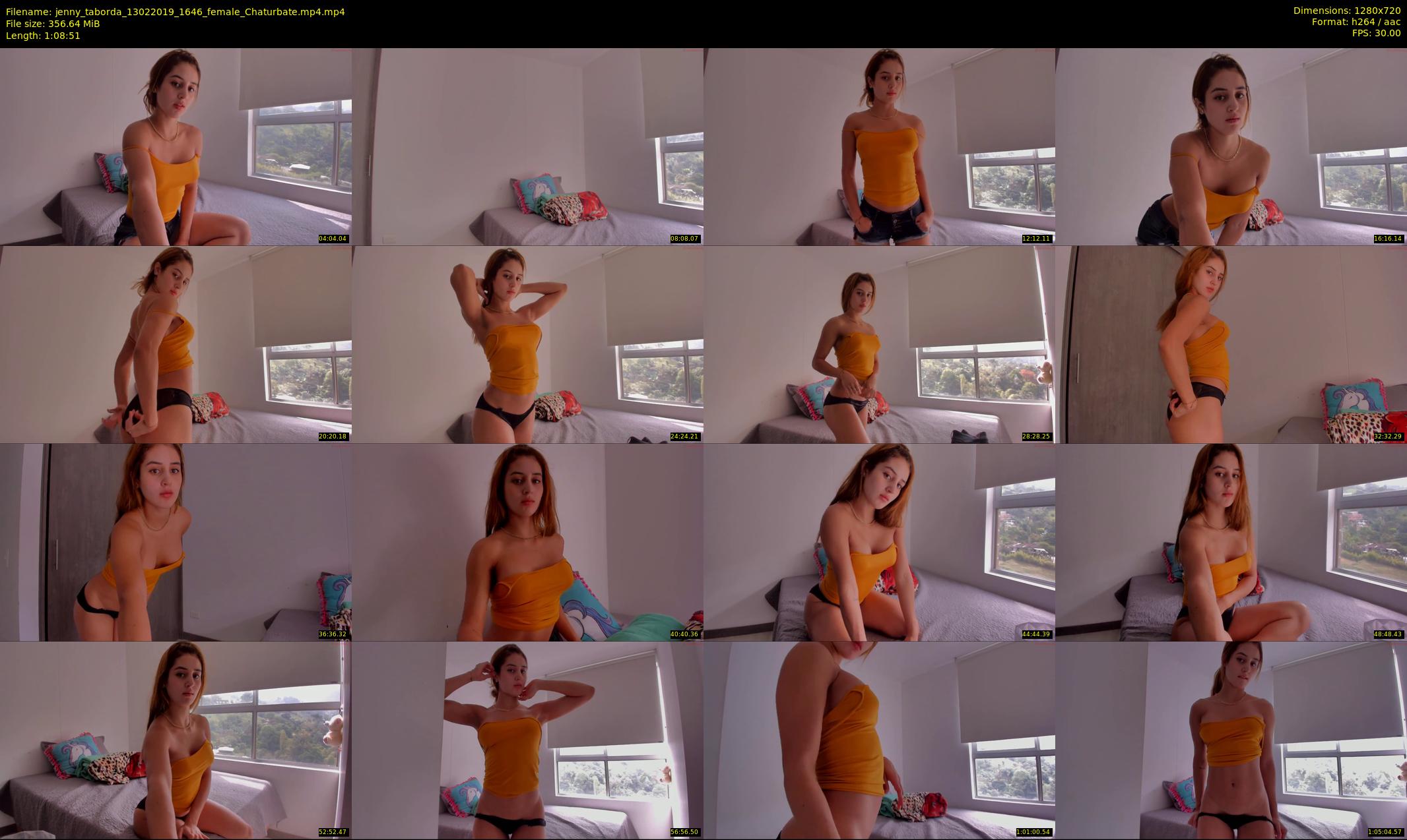 jenny_taborda — 69 minute Chaturbate female cam show recording, 720p, Feb 13, 2019