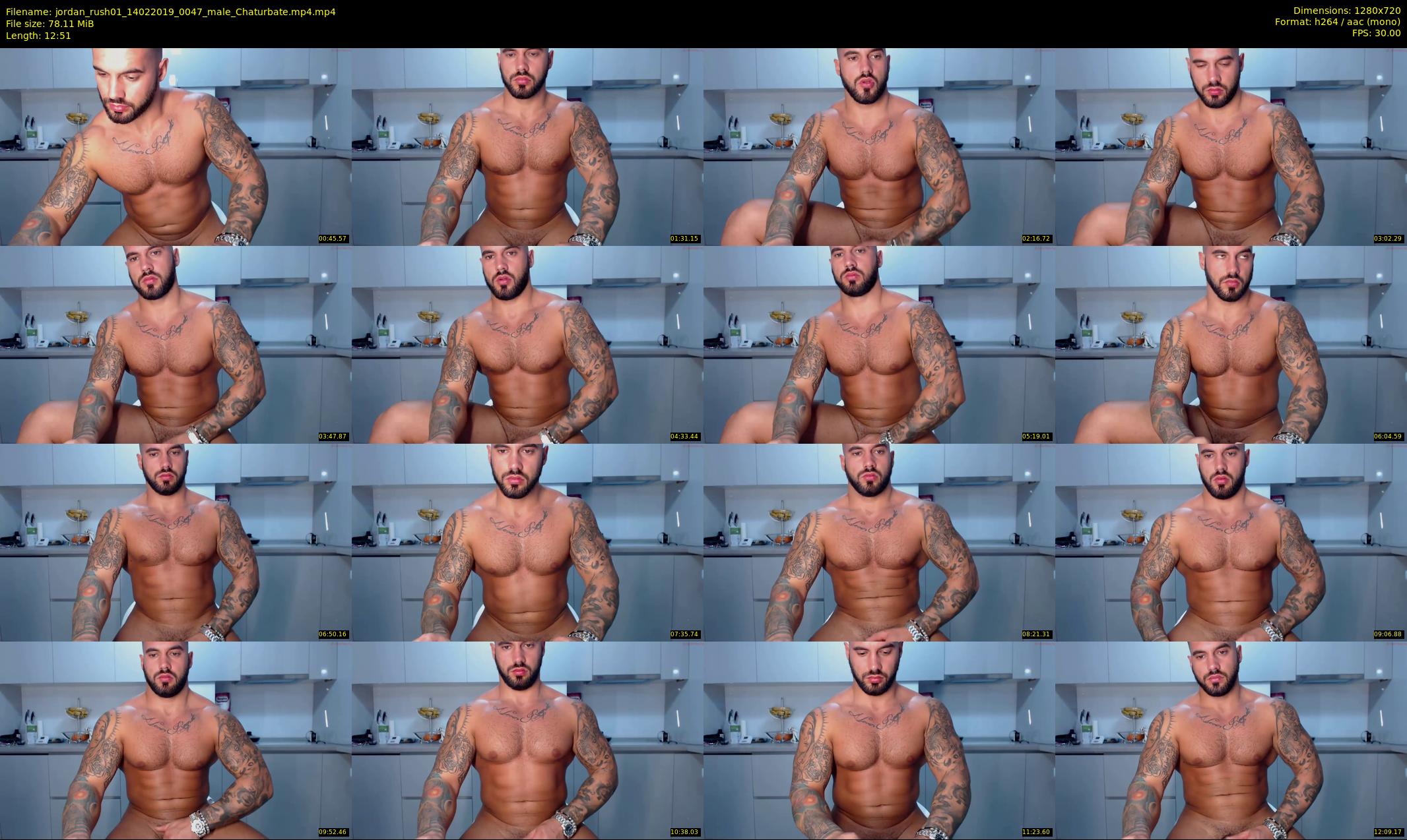 jordan_rush01 — 13 minute Chaturbate male cam show recording, 720p, Feb 14, 2019