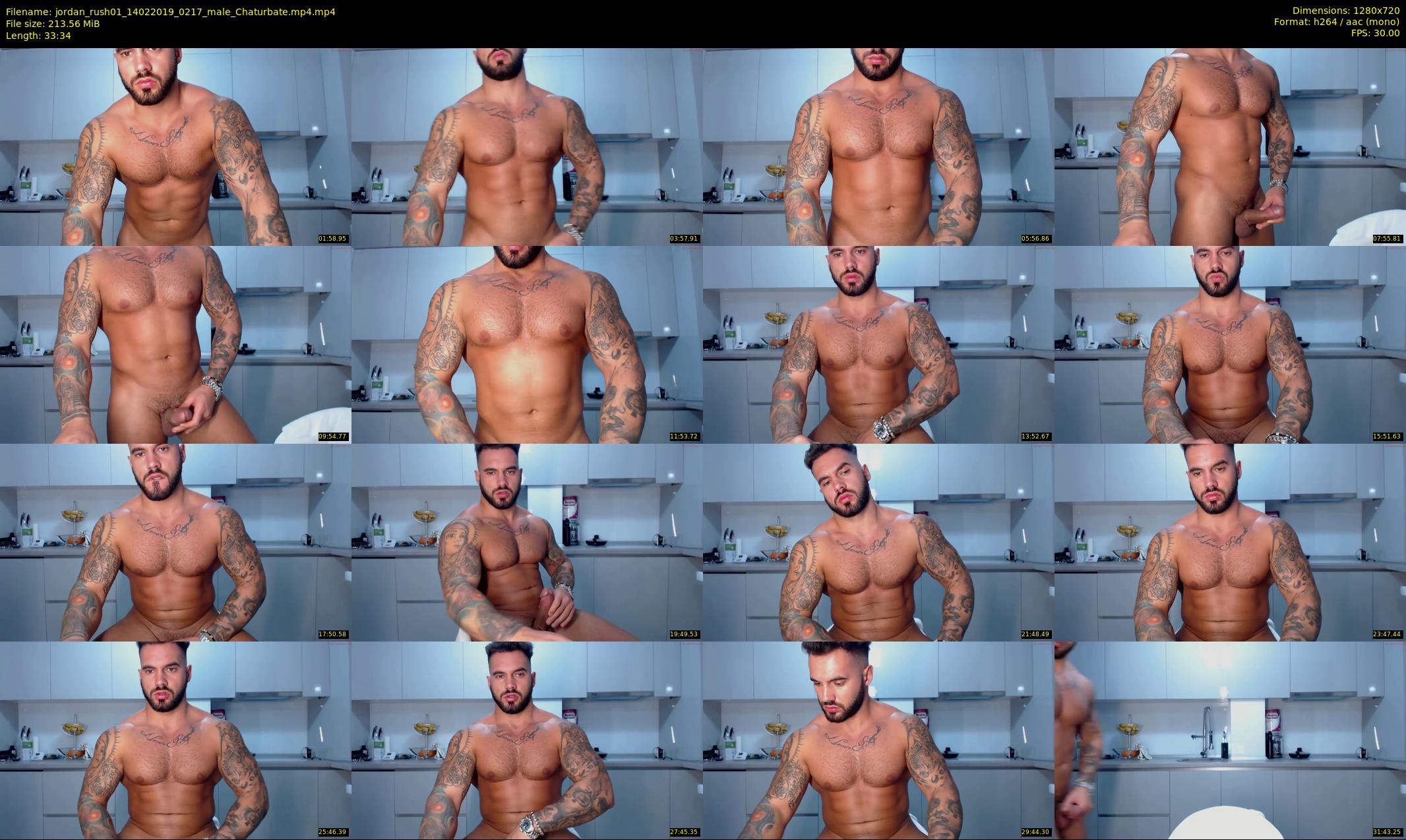 jordan_rush01 — 34 minute Chaturbate male cam show recording, 720p, Feb 14, 2019