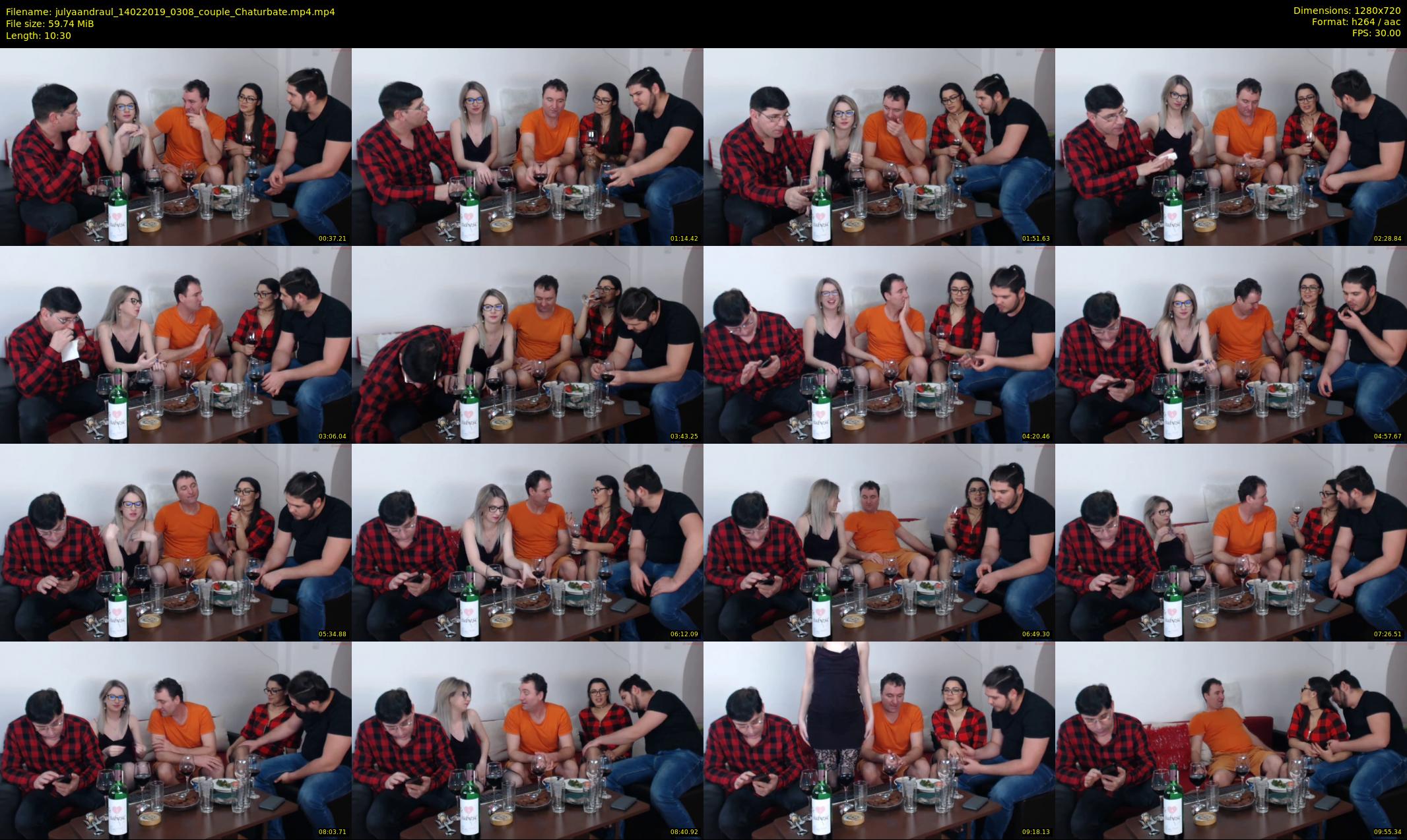 julyaandraul — 11 minute Chaturbate couple cam show recording, 720p, Feb 14, 2019