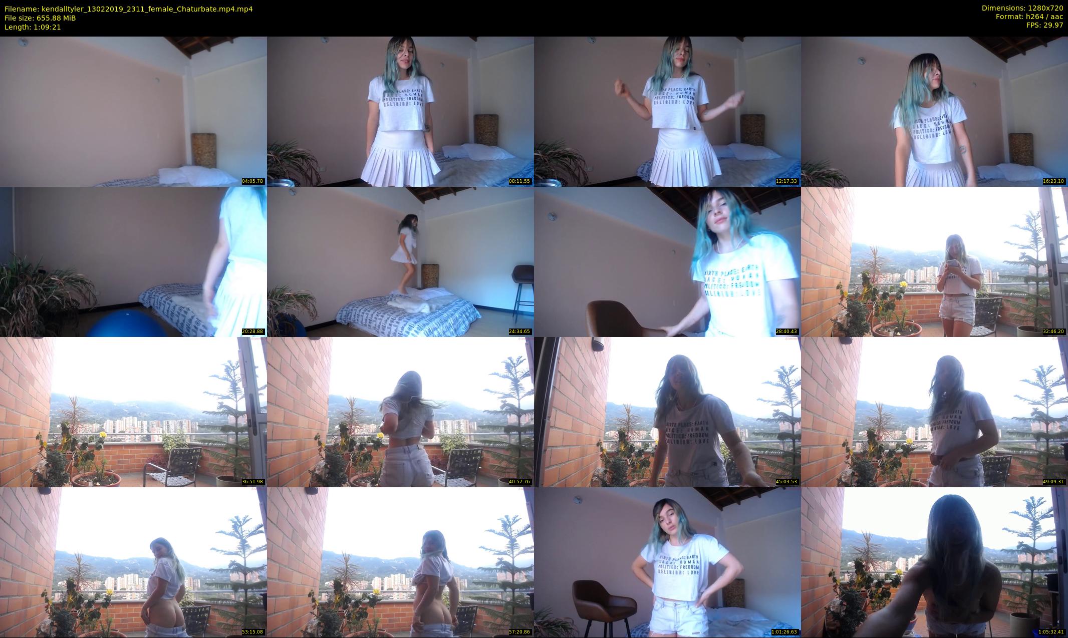 kendalltyler — 70 minute Chaturbate female cam show recording, 720p, Feb 13, 2019