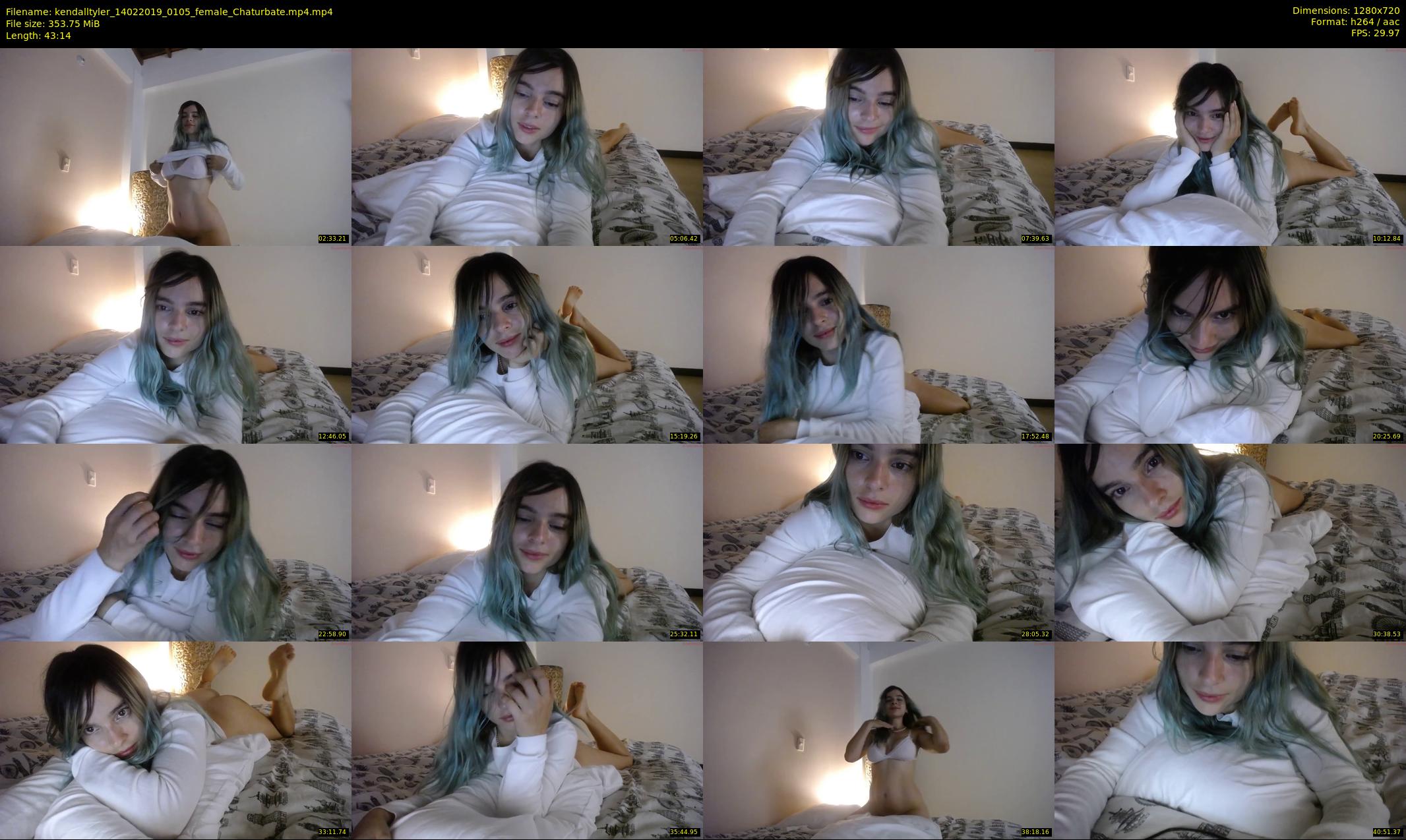 kendalltyler — 44 minute Chaturbate female cam show recording, 720p, Feb 14, 2019