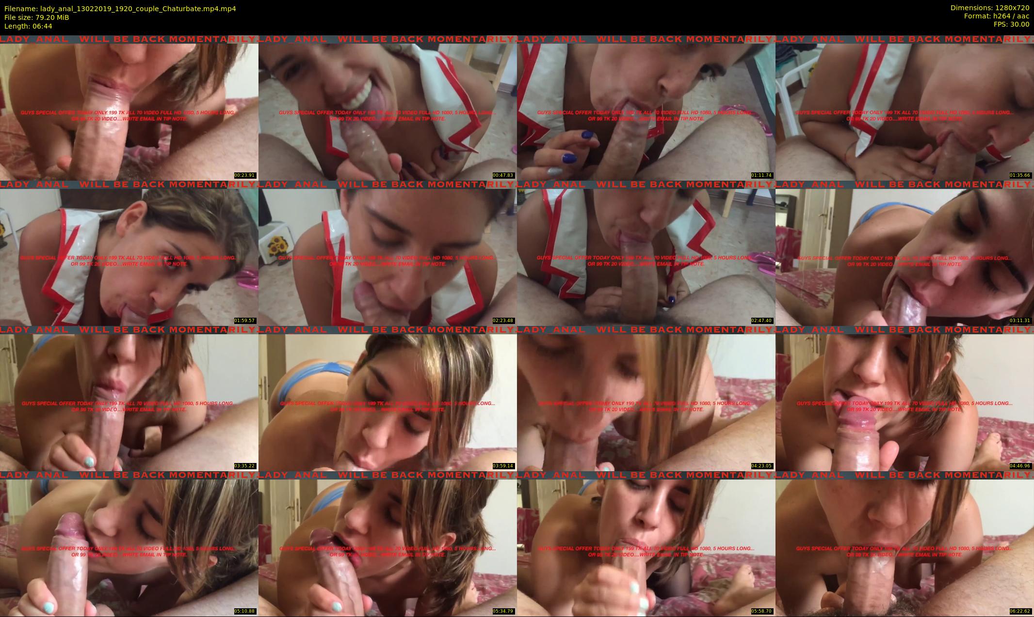lady_anal — 7 minute Chaturbate female cam show recording, 720p, Feb 13, 2019