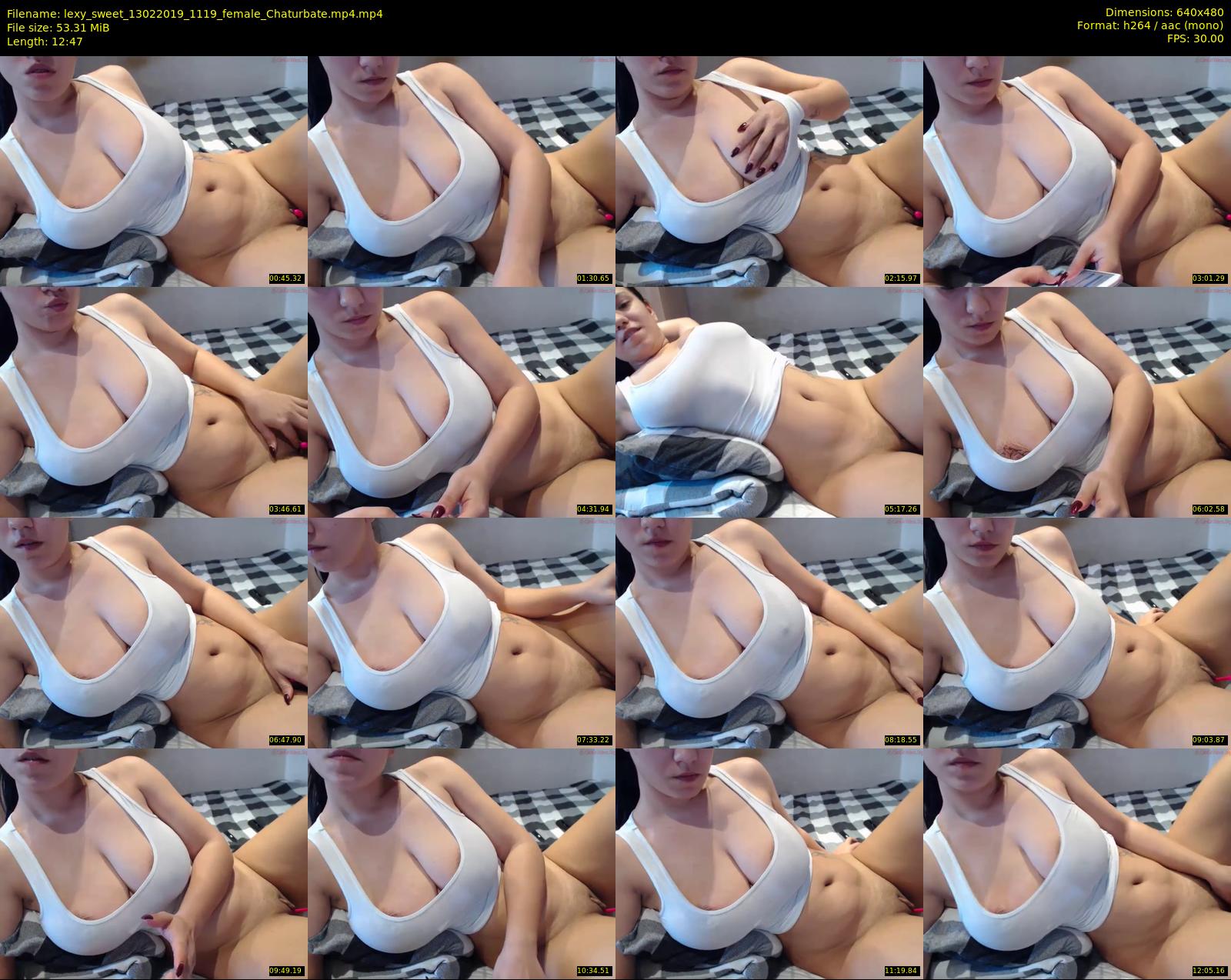 lexy_sweet — 13 minute Chaturbate female cam show recording, 480p, Feb 13, 2019