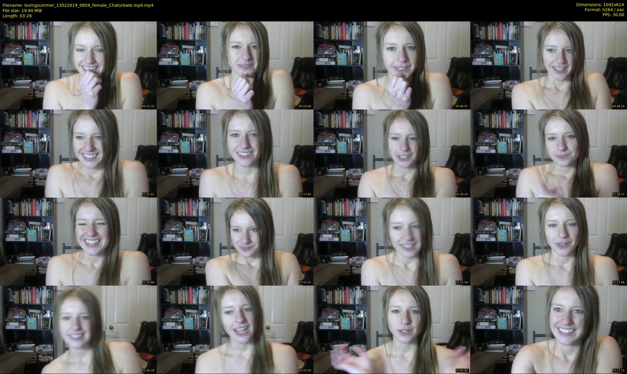 lovingsummer — 4 minute Chaturbate female cam show recording, 480p, Feb 13, 2019