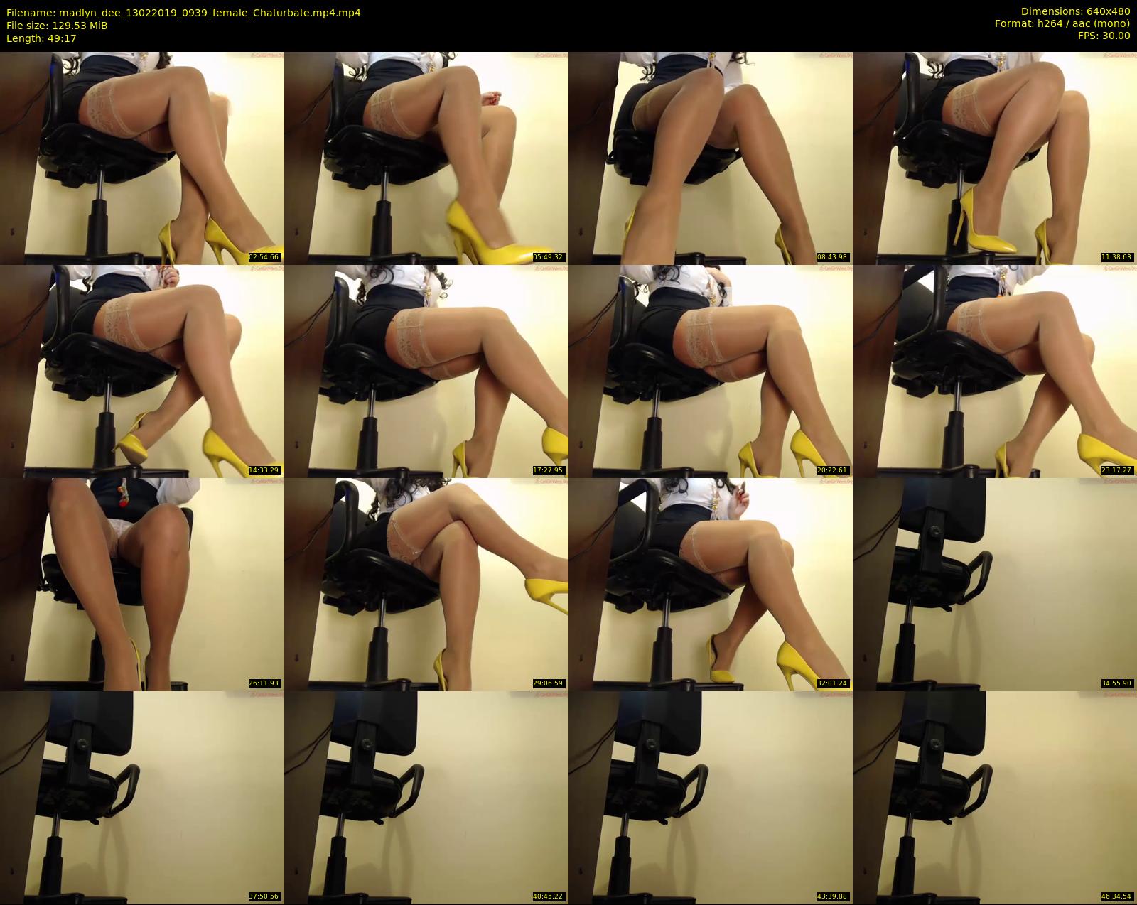 madlyn_dee — 50 minute Chaturbate female cam show recording, 480p, Feb 13, 2019
