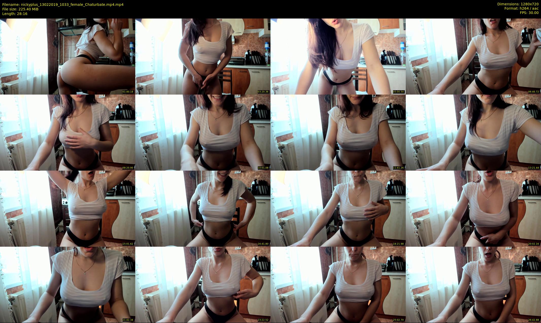nickyplus — 29 minute Chaturbate couple cam show recording, 720p, Feb 13, 2019