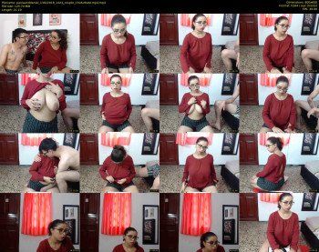 paolaanddaniel — 22 minute Chaturbate couple cam show recording, 480p, Feb 13, 2019