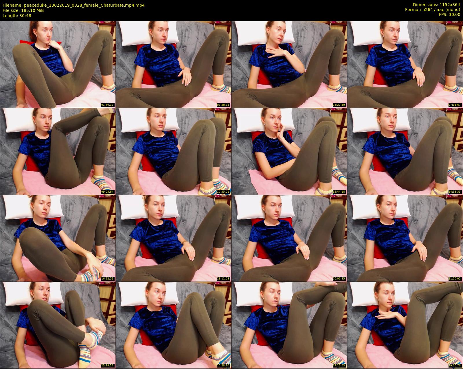 peaceduke — 31 minute Chaturbate female cam show recording, 720p, Feb 13, 2019