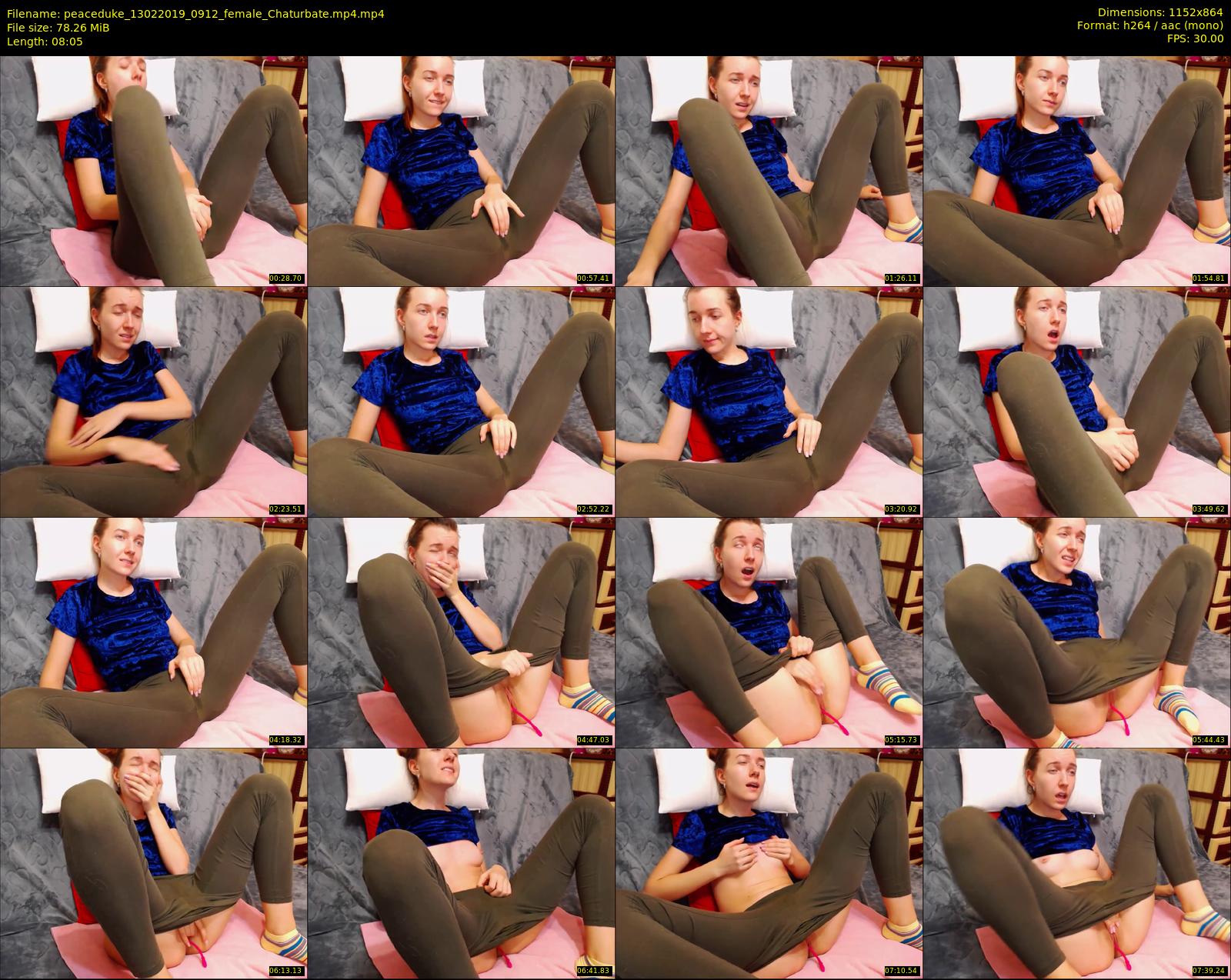 peaceduke — 9 minute Chaturbate female cam show recording, 720p, Feb 13, 2019
