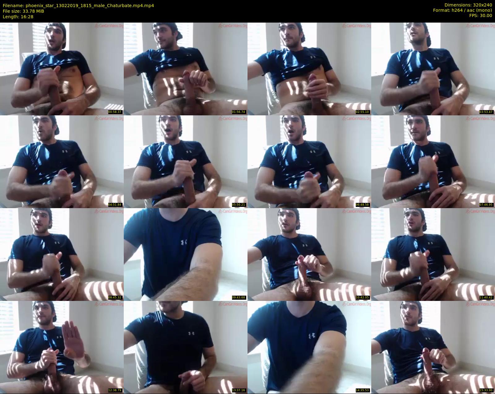 phoenix_star — 17 minute Chaturbate male cam show recording, SD, Feb 13, 2019
