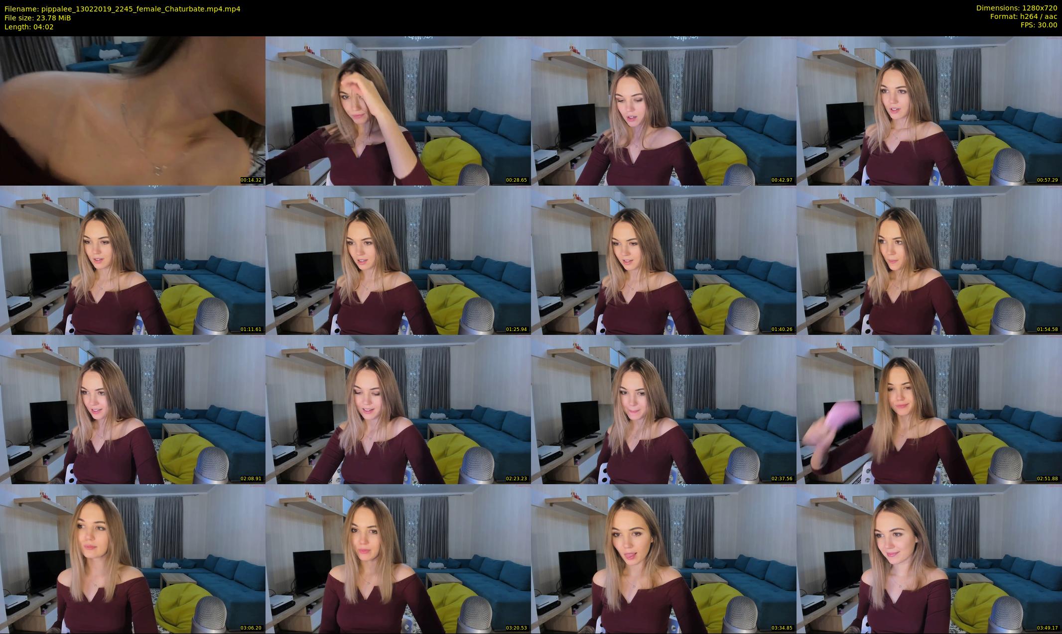 pippalee — 5 minute Chaturbate female cam show recording, 720p, Feb 13, 2019