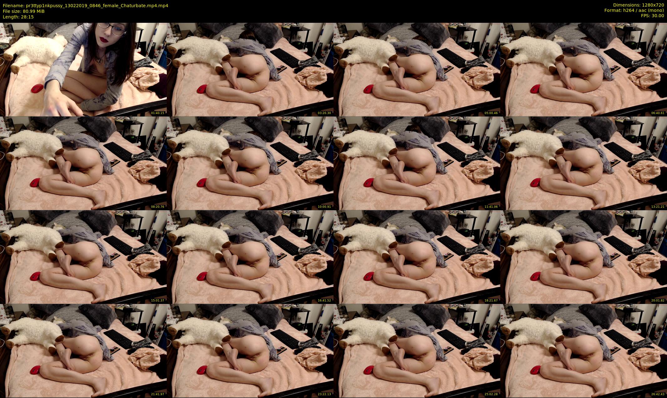 pr3ttyp1nkpussy — 29 minute Chaturbate couple cam show recording, 720p, Feb 13, 2019