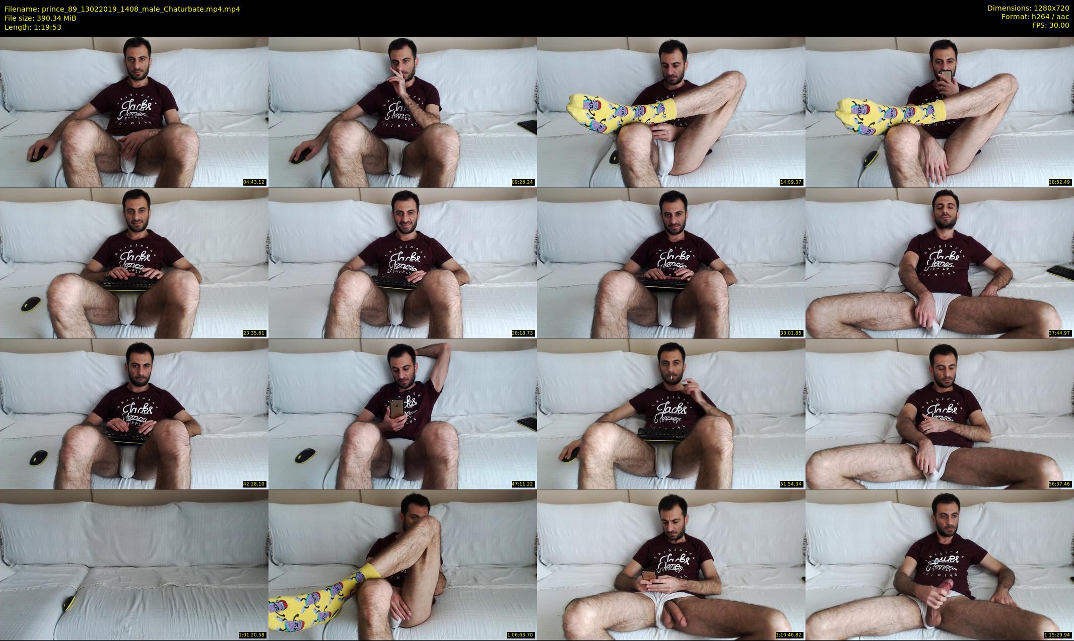 prince_89 — 80 minute Chaturbate male cam show recording, 720p, Feb 13, 2019
