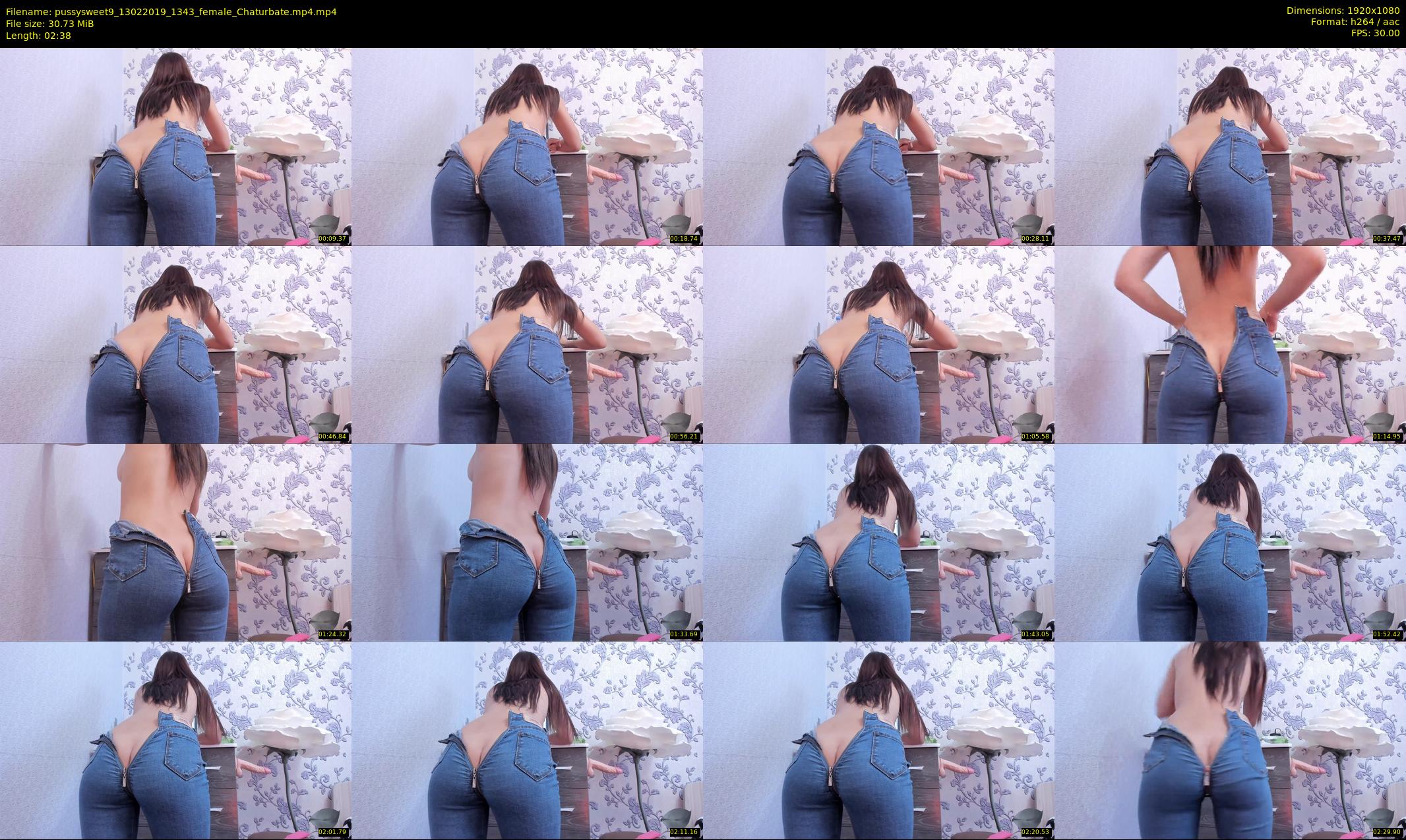 pussysweet9 — 3 minute Chaturbate female cam show recording, 1080p, Feb 13, 2019