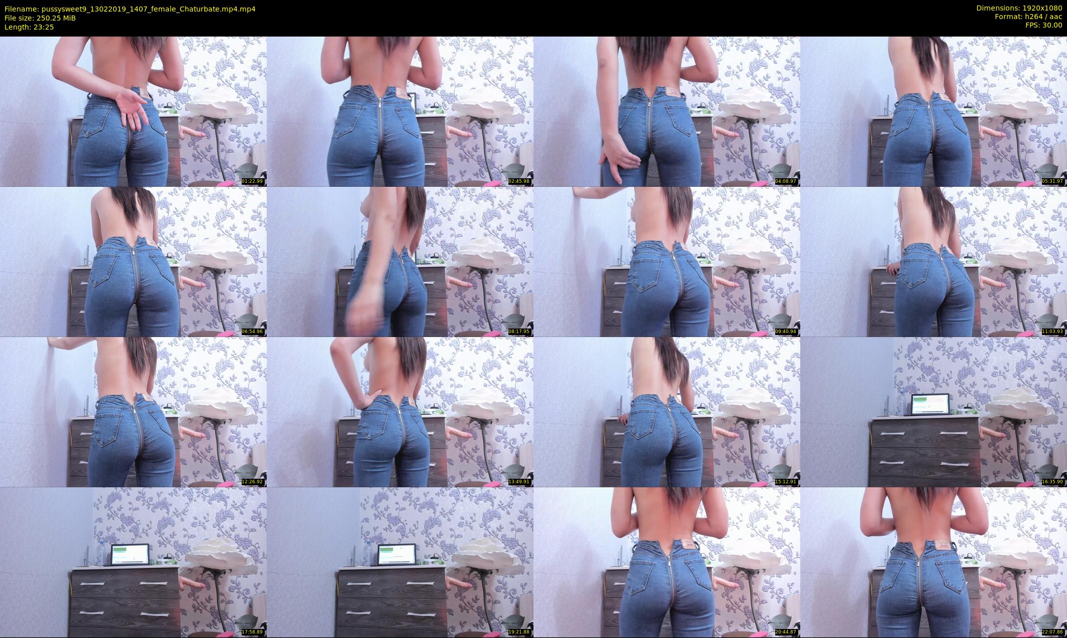 pussysweet9 — 24 minute Chaturbate female cam show recording, 1080p, Feb 13, 2019