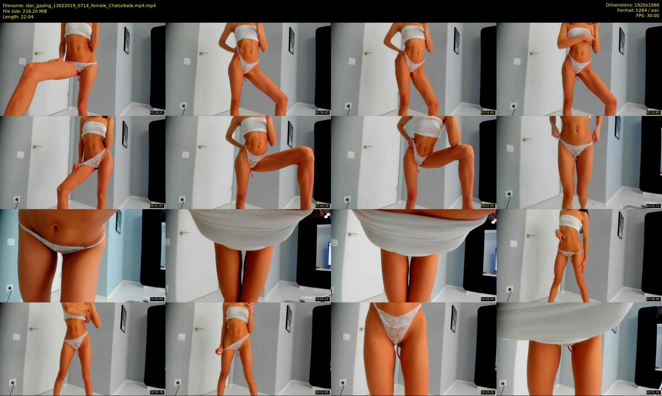 star_gazing — 23 minute Chaturbate female cam show recording, 1080p, Feb 13, 2019
