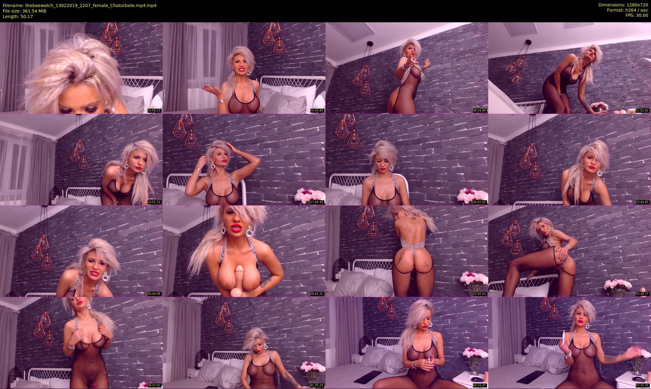 thebaewatch — 51 minute Chaturbate female cam show recording, 720p, Feb 13, 2019
