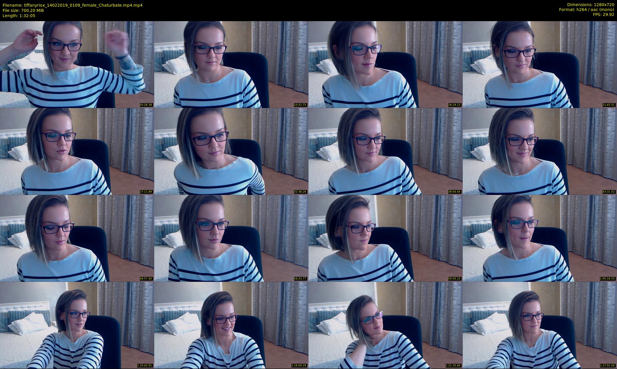 tiffanyriox — 93 minute Chaturbate female cam show recording, 720p, Feb 14, 2019