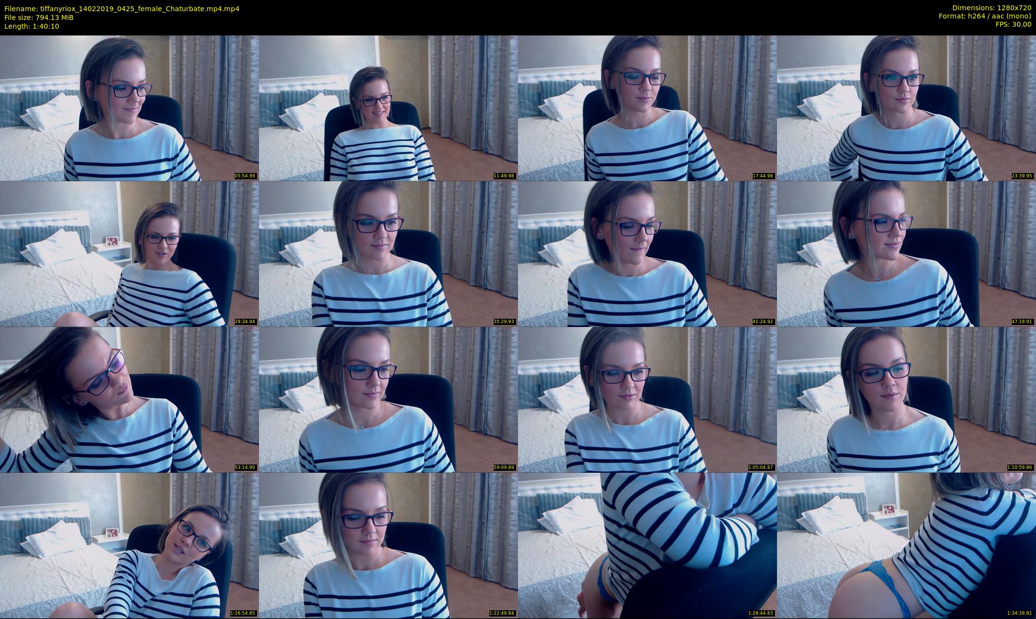 tiffanyriox — 101 minute Chaturbate female cam show recording, 720p, Feb 14, 2019